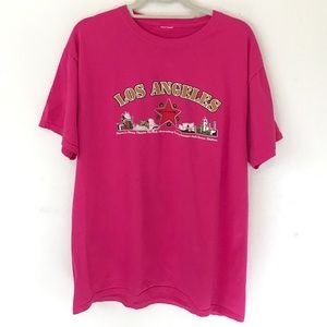 Men’s Los Angeles graphic crewneck t shirt